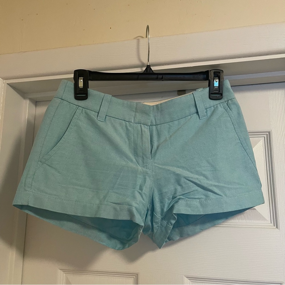 J Crew Blue Shorts Size 0